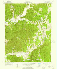 Download a high-resolution, GPS-compatible USGS topo map for Story, IN (1957 edition)