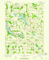 Download a high-resolution, GPS-compatible USGS topo map for Stroh, IN (1960 edition)