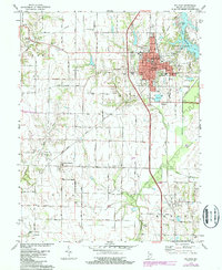 Download a high-resolution, GPS-compatible USGS topo map for Sullivan, IN (1987 edition)