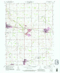 Download a high-resolution, GPS-compatible USGS topo map for Sweetser, IN (1995 edition)