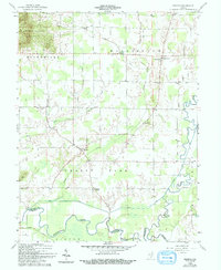 Download a high-resolution, GPS-compatible USGS topo map for Tampico, IN (1994 edition)
