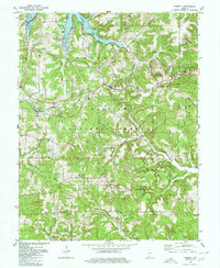 Download a high-resolution, GPS-compatible USGS topo map for Taswell, IN (1980 edition)