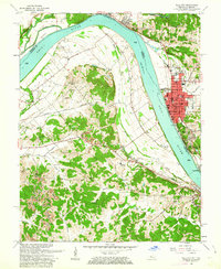 Download a high-resolution, GPS-compatible USGS topo map for Tell City, IN (1972 edition)
