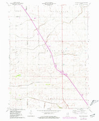 Download a high-resolution, GPS-compatible USGS topo map for Templeton NE, IN (1981 edition)