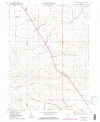 Download a high-resolution, GPS-compatible USGS topo map for Templeton NE, IN (1981 edition)