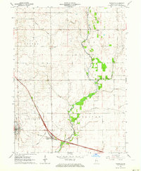 Download a high-resolution, GPS-compatible USGS topo map for Templeton, IN (1964 edition)