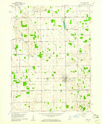 Download a high-resolution, GPS-compatible USGS topo map for Topeka, IN (1961 edition)