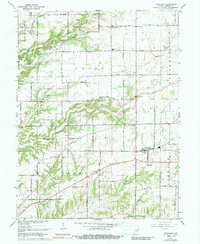 Download a high-resolution, GPS-compatible USGS topo map for Trafalgar, IN (1991 edition)
