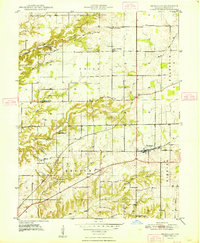 Download a high-resolution, GPS-compatible USGS topo map for Trafalgar, IN (1948 edition)