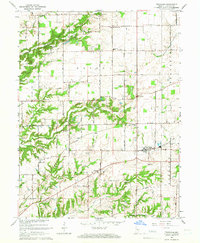 Download a high-resolution, GPS-compatible USGS topo map for Trafalgar, IN (1976 edition)
