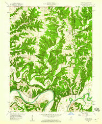 Download a high-resolution, GPS-compatible USGS topo map for Tunnelton, IN (1960 edition)