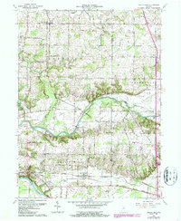 Download a high-resolution, GPS-compatible USGS topo map for Twelve Mile, IN (1987 edition)