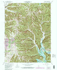 Download a high-resolution, GPS-compatible USGS topo map for Unionville, IN (1990 edition)