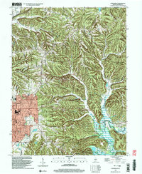 Download a high-resolution, GPS-compatible USGS topo map for Unionville, IN (2003 edition)