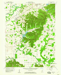 Download a high-resolution, GPS-compatible USGS topo map for Vallonia, IN (1977 edition)
