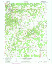 Download a high-resolution, GPS-compatible USGS topo map for Vernon, IN (1981 edition)
