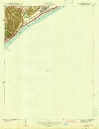 1943 Map of Vevay South