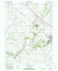 Download a high-resolution, GPS-compatible USGS topo map for Waldron, IN (1981 edition)