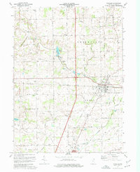 Download a high-resolution, GPS-compatible USGS topo map for Waterloo, IN (1974 edition)