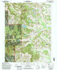 preview thumbnail of historical topo map of Bartholomew County, IN in 1962