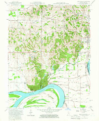 Download a high-resolution, GPS-compatible USGS topo map for West Franklin, IN (1959 edition)