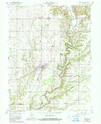 Download a high-resolution, GPS-compatible USGS topo map for Westport, IN (1983 edition)