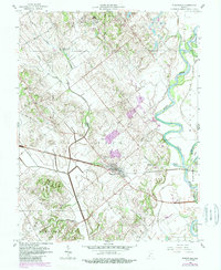 Download a high-resolution, GPS-compatible USGS topo map for Wheatland, IN (1988 edition)