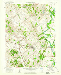 Download a high-resolution, GPS-compatible USGS topo map for Wheatland, IN (1959 edition)