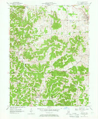 Download a high-resolution, GPS-compatible USGS topo map for Whitehall, IN (1958 edition)