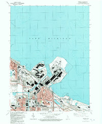 Download a high-resolution, GPS-compatible USGS topo map for Whiting, IN (1992 edition)