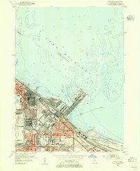 Download a high-resolution, GPS-compatible USGS topo map for Whiting, IN (1955 edition)