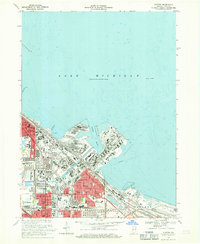 Download a high-resolution, GPS-compatible USGS topo map for Whiting, IN (1970 edition)