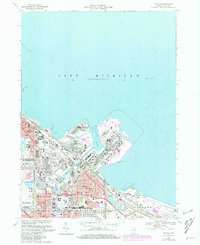 Download a high-resolution, GPS-compatible USGS topo map for Whiting, IN (1981 edition)