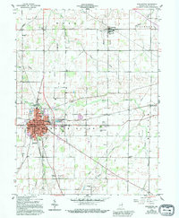 Download a high-resolution, GPS-compatible USGS topo map for Winchester, IN (1995 edition)
