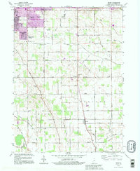 Download a high-resolution, GPS-compatible USGS topo map for Wyatt, IN (1995 edition)