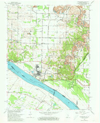 Download a high-resolution, GPS-compatible USGS topo map for Yankeetown, IN (1973 edition)