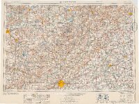 1956 Map of Fort Wayne