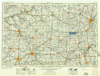 1956 Map of Muncie