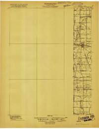 Download a high-resolution, GPS-compatible USGS topo map for Fort Recovery, IN (1915 edition)