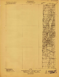 1915 Map of New Paris