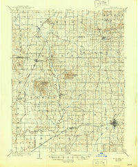 1902 Map of Boonville, 1946 Print