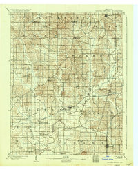 1902 Map of Degonia Springs, 1936 Print