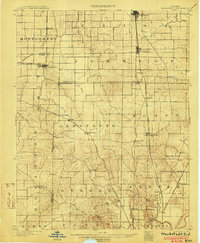 1903 Map of Haubstadt
