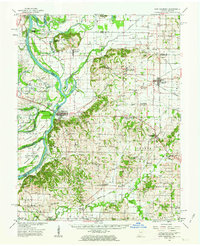 Download a high-resolution, GPS-compatible USGS topo map for New Harmony, IN (1976 edition)
