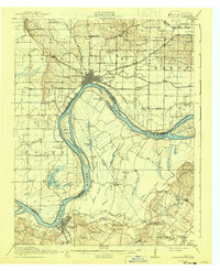 Download a high-resolution, GPS-compatible USGS topo map for Uniontown, IN (1941 edition)