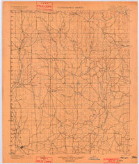1901 Map of Addington