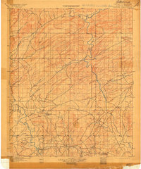 1901 Map of Alikchi, 1915 Print