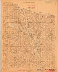 1902 Map of Pauls Valley