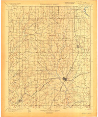 1901 Map of Vinita
