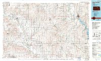 preview thumbnail of historical topo map of Clay Center, KS in 1985